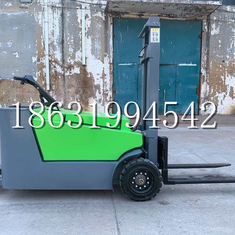 固原市小型电动叉车1吨2吨步行站驾式电瓶堆高充电装卸车液压升降车铲车
